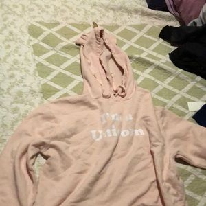 I’m a unicorn Crop Hoodie